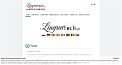 Desktop Screenshot of linguatech.pl